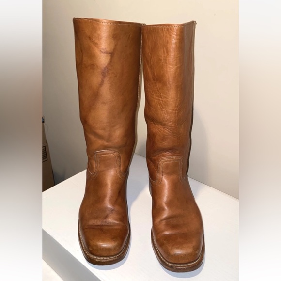 Frye Campus 14L Boots Saddle Brown Size Men’s 12 - Picture 2 of 6